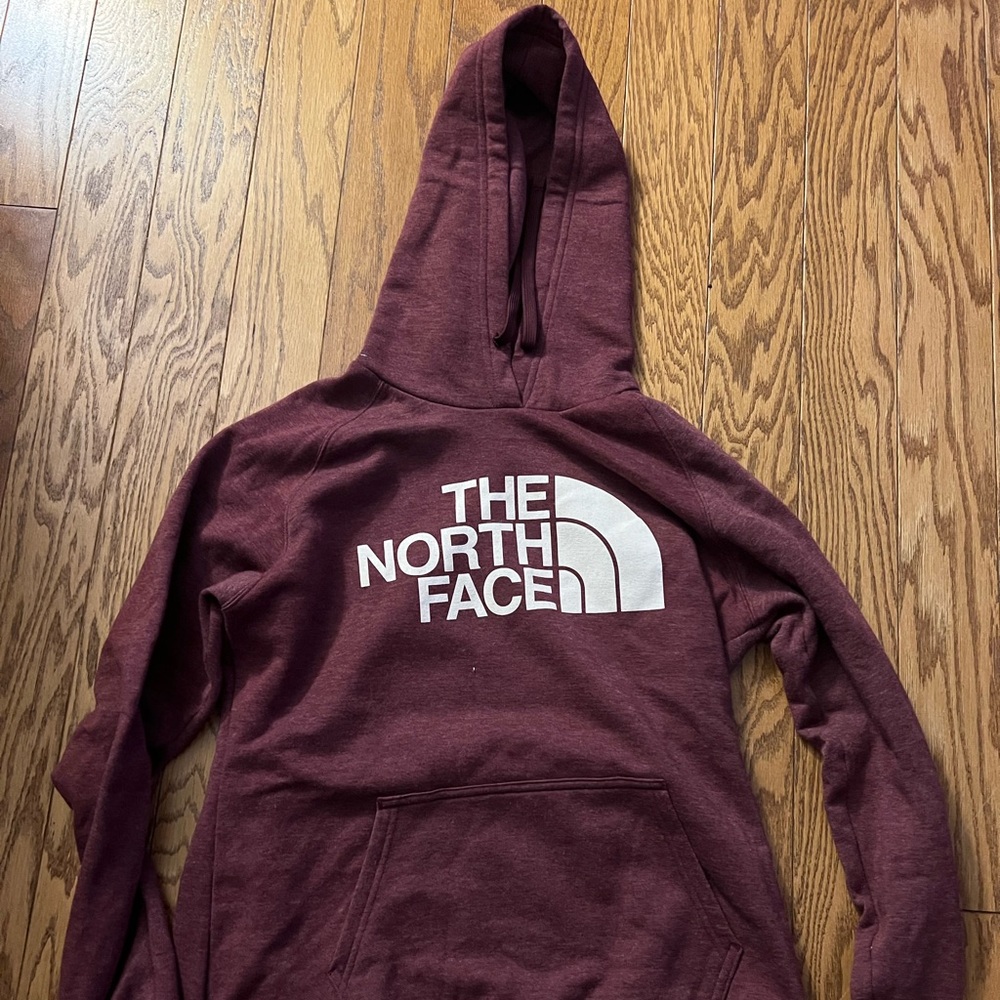 Maroon North Face Hoodie